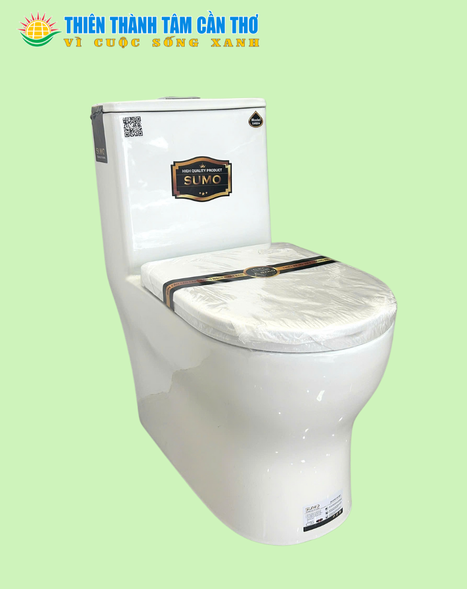 Bàn cầu 1 khối sumo SM804